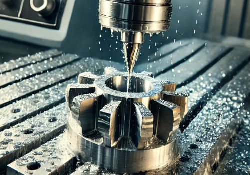 CNC milling process