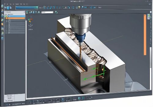 CNC machining process