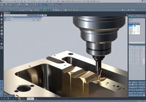 CNC milling process